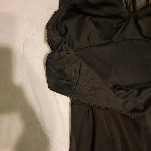 Black Halter Dress - Picture 3 of 5